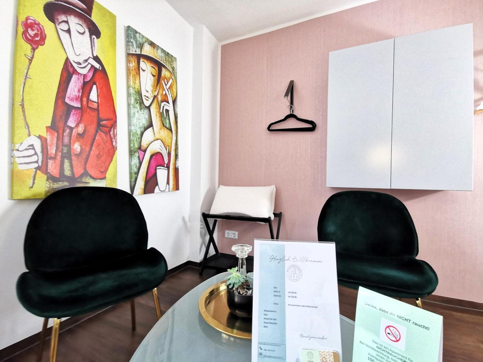 Bohnapartments Am Anger - Zentrum - Vollausstattung - Wlan Erfurt Bagian luar foto